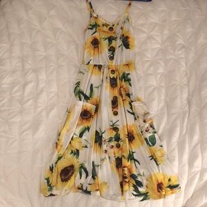 Sunflower sundress